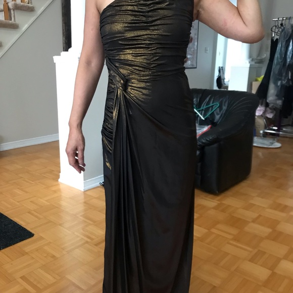 SUZY SHIER ELEGANT NIGHT DRESS SIZE US MEDIUM FOR WOMANS HEIGHT 5’3” - Picture 3 of 6